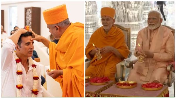 Akshay Kumar Abu Dhabi BAPS: अबू धाबी के मंदिर पहुंचे अक्षय कुमार, पीएम मोदी ने किया उद्धाटन