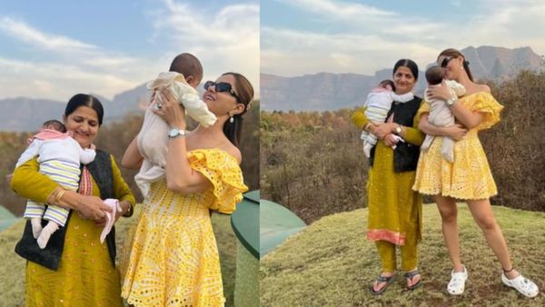 नातिन को गोद में खिलाती दिखीं रुबीना दिलैक की मां, तस्वीर देख फैन्स बोले- यही असली खुशी है...