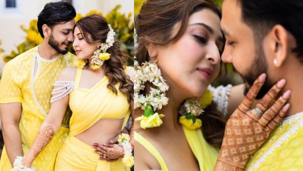 Sonarika Bhadoria की हल्दी फोटोज ने मचाया सोशल मीडिया पर धमाल, देखते ही कहेंगे वाह...