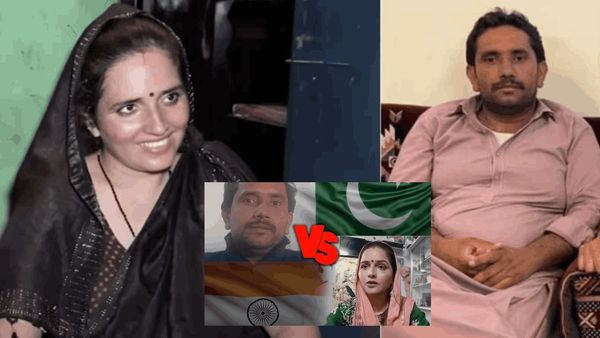 सीमा हैदर और गुलाम हैदर की लाइव बहस का वीडियो वायरल, पति के पास हैं मारपीट की तस्वीरें..