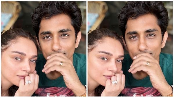 अदिति राव हैदरी ने दिखाई प्यार की निशानियां, मंगेतर संग रोमांस में डूबी दिखी हसीना