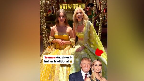 अनंत- राधिका की प्री-वेडिंग में छा गईं डोनाल्ड ट्रंप की बेटी, इंडियन लुक में सारी हीरोइनों को कर दिया फेल