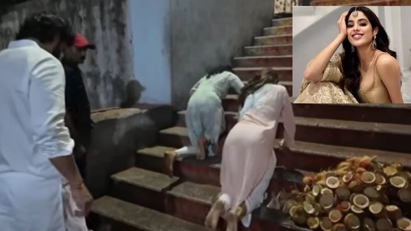 घुटनों के बल जान्हवी कपूर ने चढ़ी इतनी सीढियां? तिरुपति मंदिर से सामने आया चौकाने वाला वीडियो