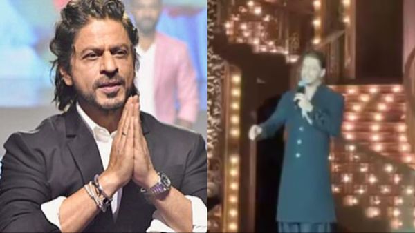 अनंत राधिका के प्री वेडिंग फंक्शन में Shah Rukh Khan ने लगाया 'जय श्री राम' का नारा, वीडियो देख लोग हुए हैरान