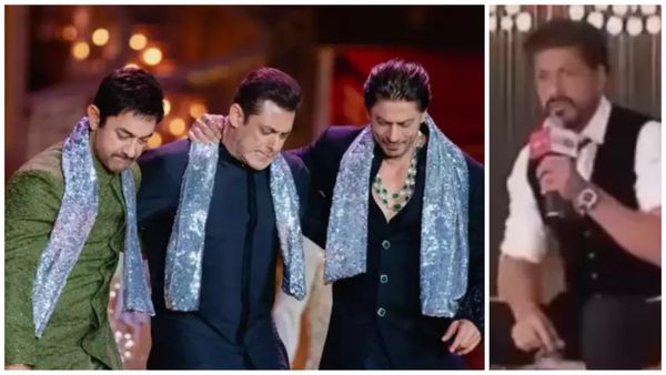 VIDEO: 'चड्ढी-बनियान बिक जाएंगी...' सलमान-आमिर के साथ नाचे शाहरुख खान तो लोग बोले- घमंड टूट गया
