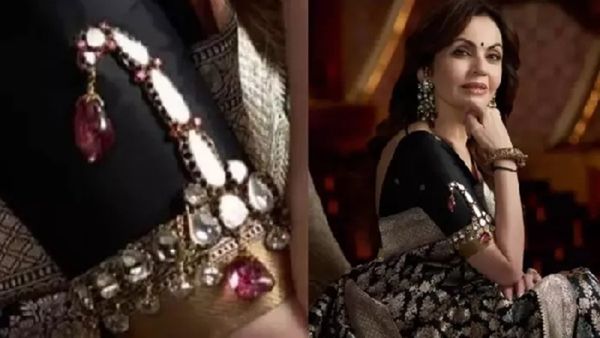 नीता अंबानी ने ब्लाउज में जड़वाई मुगल बादशाह 'शाहजहां की कलगी', 200 करोड़ की है ये जरा सी चीज