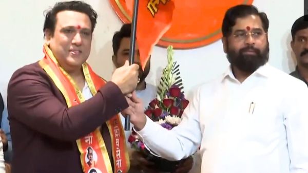 शिव सेना से जुड़े गोविंदा, मुंबई नॉर्थ-वेस्ट सीट से लड़ सकते हैं चुनाव