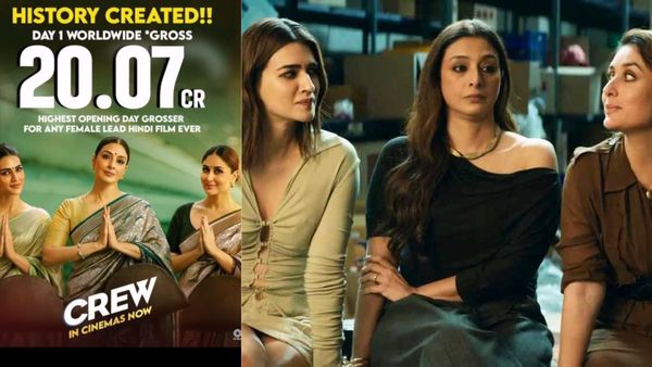 Crew Worldwide Collection: फीमेल लीड्स ने की हाईएस्ट ओपनिंग, वर्ल्डवाइड किया धमाकेदार कलेक्शन