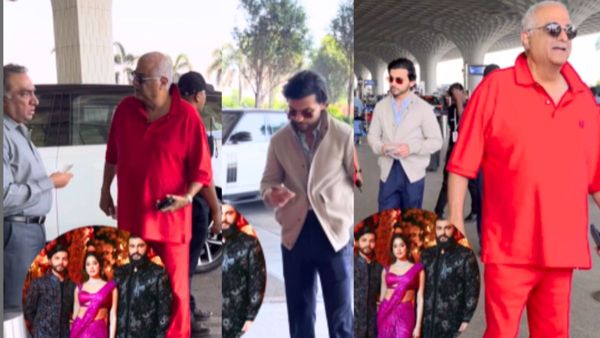 बोनी कपूर ने बेटी जाह्नवी कपूर के रूमर्ड बॉयफ्रेंड शिखर पहाड़िया को किया इग्नोर, फैन्स बोले- ये क्या...