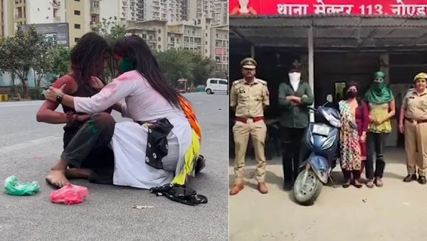 सड़क को रेड लाइट एरिया बनाने वाली दोनों लड़कियां गिरफ्तार, होली में जमकर फैलाई थी अश्लीलता