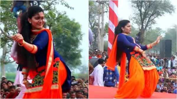 Haryanvi Dance Video: हज़ारों लोगों की भीड़ में सपना चौधरी ने लगाए ज़ोरदार ठुमके, देखें वीडियो
