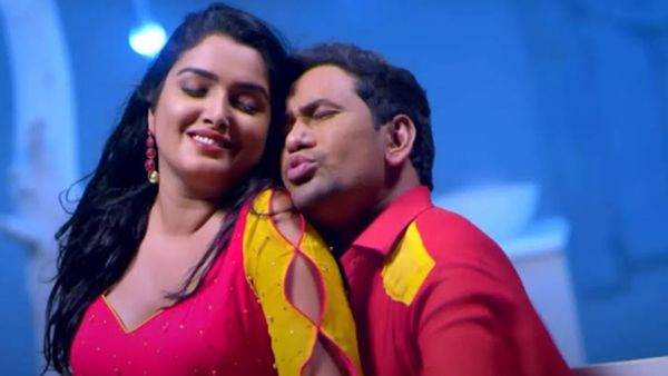 Bhojpuri Video: आम्रपाली दुबे के दिल में हुई गुदगुदी, दिनेश लाल यादव पर चढ़ा प्यार का खुमार, देखें वीडियो...