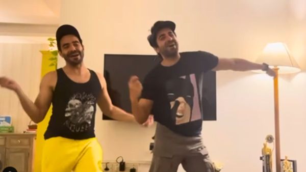 आयुष्मान खुराना और अपारशक्ति खुराना ने किया अजीबोगरीब छपरी डांस, बोले- सबको देखने दो हमारे खानदान का...