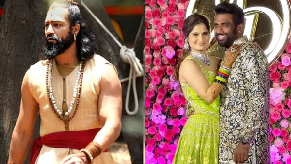 Bollywood News Hindi Live- संगीत सेरेमनी में रोमांटिक हुईं आरती सिंह, विक्की कौशल का लुक हुआ लीक!