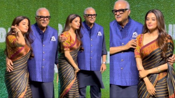 एक बार फिर बहके Boney Kapoor, अपनी ही फिल्म की एक्ट्रेस को साड़ी में देखकर लगे इधर-उधर छूने, कैमरे के सामने..