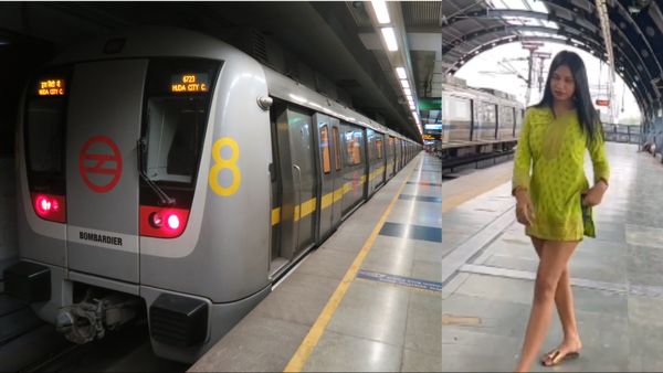 Delhi Metro में इस तरह कुर्ता पहनकर पहुंच गई ये लड़की, लोगों ने पूछा- 'इनकी पैंट कहां है?'