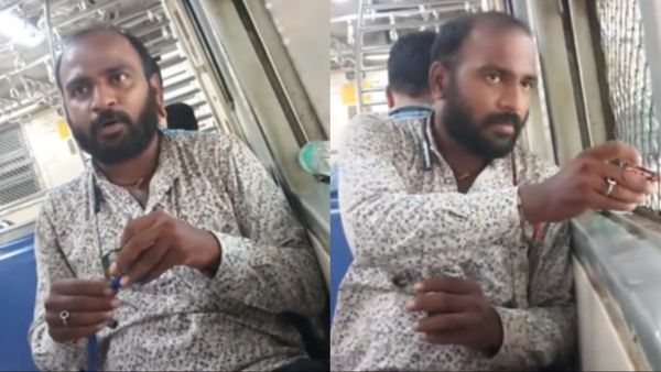 ट्रेन में बैठकर गुटखा खा रहा था शख्स, गंदगी मचाने पर टोका तो कह दी ऐसी बात कि अब सीधा रेलवे लेगी एक्शन