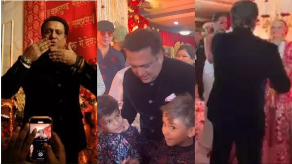 ननद Arti Singh की शादी में Kashmera Shah ने छूए ससुर Govinda के पैर, जुड़वा बच्चों को दिया आर्शीवाद