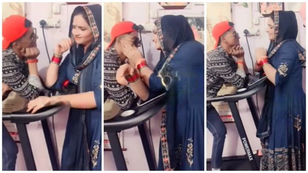 Seema Haider Video: जिम में भी सचिन को अकेला नहीं छोड़ रही हैं सीमा हैदर, ऐसे निकलवाया सचिन का पसीना