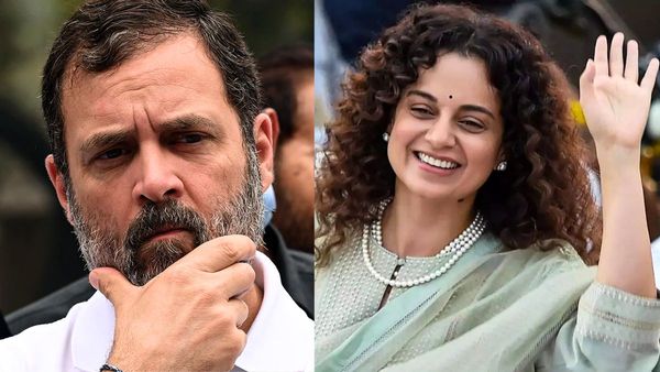 चुनाव जीतने के चक्कर में फिसली कंगना रनौत की जुबान, बोलीं- राहुल गांधी की प्रेमिका...