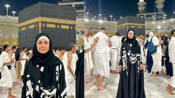 रमजान के पाक महीने में उमराह गईं हिना खान, बोलीं- मैं अल्लाह की कसम खाता हूं कि...