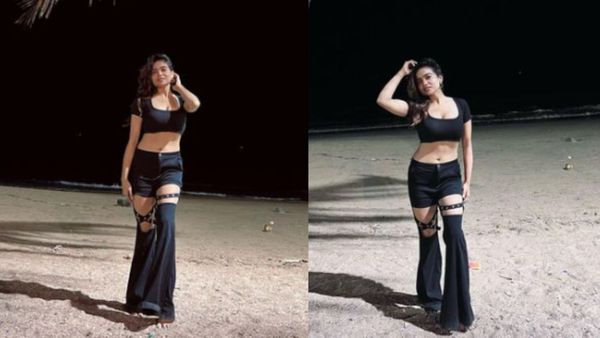 देर रात समंदर किनारे हसीन अदाएं दिखाती नजर आईं मनीषा रानी, वीडियो पर लगी कमेंट की लंबी लाइन