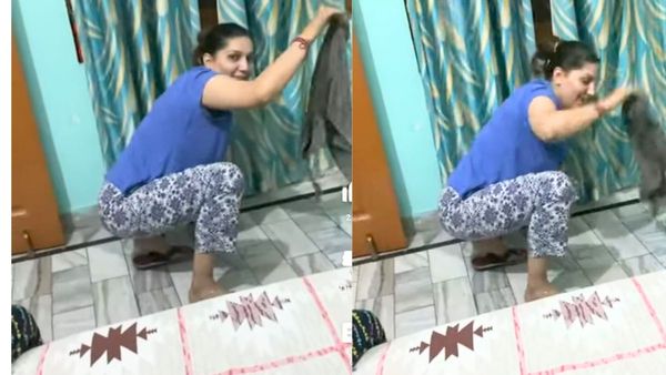 कैमरे की निगाहों से छिपते हुए सपना चौधरी ने लगाया झाडू-पोछा, हसीना की ऐसी हालत देख लोग रह गए सन्न...