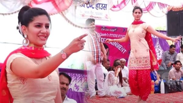 Haryanvi Dance Video: 'ताजमहल सी चमक...' लेकर सपना चौधरी ने बिखेरा जलवा, भीड़ हुई बेकाबू, देखें वीडियो
