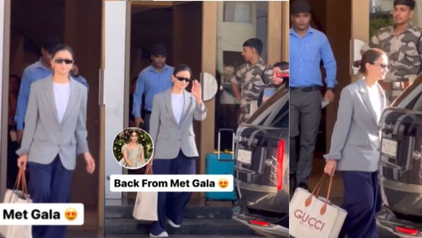 Met Gala से लौटीं आलिया भट्ट, कोट-पैंट पहनकर दिखाया विदेशी टशन तो लोग बोले- दीपिका की कॉपी कैट...