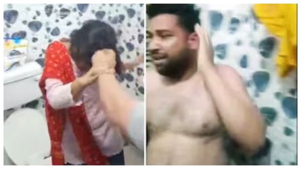 डॉक्टर पत्नी को दो लड़कों के साथ पति ने पकड़ा, होटल के रूम में आपत्तिजनक हालत में देखकर जमकर पीटा