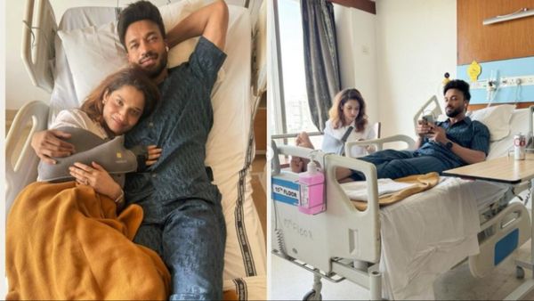 Ankita Lokhande का टूटा हाथ, पति विक्की जैन की भी हालत हुई खराब, फिर भी अस्पताल के बेड पर लेटकर...