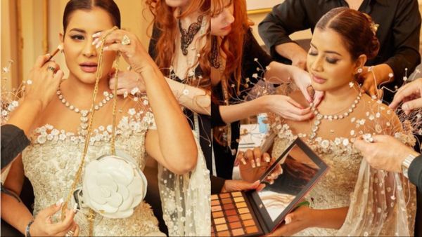 200 कैरेट के हीरों का हार पहनकर 'हैदराबाद की रानी' पहुंचीं Met Gala, कीमती मोतियों के गाउन में मारी एंट्री