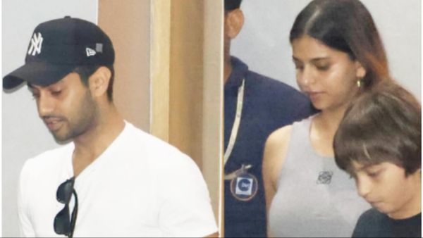बेटी सुहाना के बॉयफ्रेंड संग समय बिताते दिखे Shah Rukh Khan, कैमरे की नजर पड़ते ही छिपा लिया अपना चेहरा