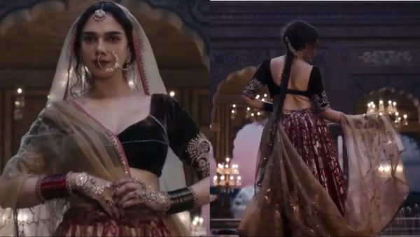 Aditi Rao Hydari ने दुपट्टा गिराकर कैमरे के सामने ऐसी लचकाई अपनी कमर, लोगों को याद आ गई कामसूत्र