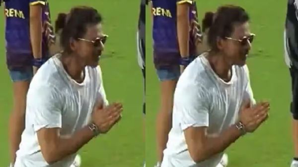 VIDEO: KKR की जीत के बाद शाहरुख खान को सुरेश रैन और आकाश से मांगी पड़ी माफ़ी, हुई ये चूक