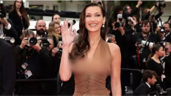 Cannes Film festival में पारदर्शी ड्रेस में पहुंचीं बेला हदीद, बेधड़क पोज देख छूटे लोगों के छक्के