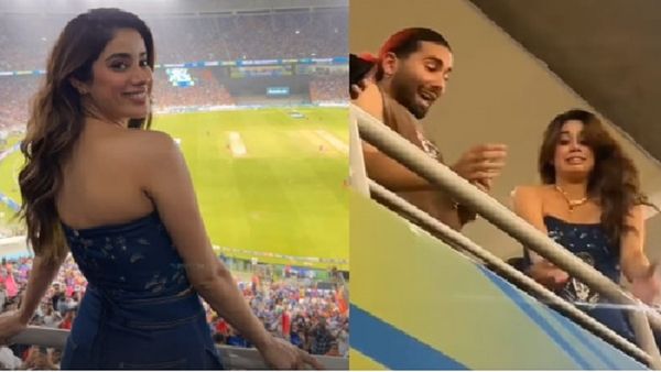 VIDEO: बेहद सेक्सी ड्रेस में जान्हवी कपूर देखने पहुंची मैच, लोगों ने बुरी तरह फेंक-फेंक कर मारी ये चीजें