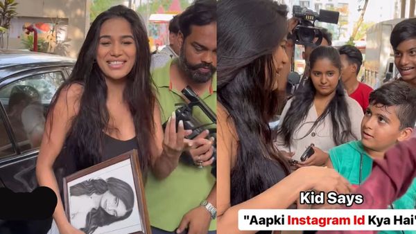बच्चे ने पूनम पांडे से मांग ली इंस्टाग्राम आईडी, खिलखिलाकर हंसी एक्ट्रेस, बोलीं- 'मम्मी मारेगी तुझे'