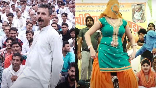 Sapna Choudhary Video: सपना चौधरी का धांसू डांस देख नाचने को कूदे ताऊ, आज तक नहीं देखा होगा ऐसा डांस...