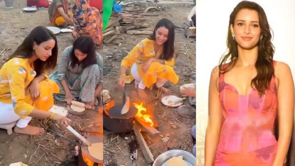 Viral Video- चूल्हे पर रोटियां सेंकती नजर आईं नेशनल क्रश, लोग बोले- 'कितनी Awesome है यार ये'