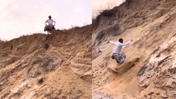 Viral Video: आदमी ने पहाड़ पर चढ़कर 'टिंकू जिया' पर लगाए ठुमके, गिरे ऐसे धड़ाम की याद आ गईं नानी...