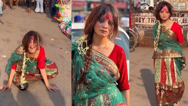 Viral Video- बीच बाजार मंजुलिका ने काटा बवाल, वीडियो देखकर विद्या बालन भी जोड़ लेंगी हाथ!