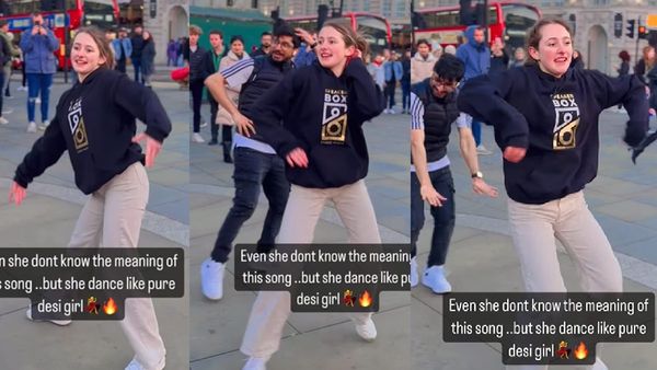 Viral Video- 'लंदन ठुमकदा' पर विदेशी लड़की ने किया देसी डांस, क्यूटनेस देख दीवाने हुए लोग!