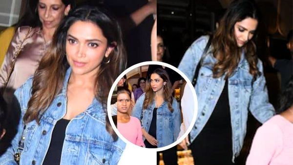 Deepika Padukone के बेबी बंप ने खींचा फैन्स का ध्यान, टाइट ड्रेस और डैनिम जैकेट पहन गईं डिनर पर...