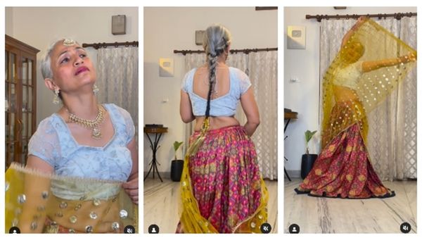 Viral Video: ढल चुकी उम्र में दादी में उठाया लहंगा-परांदा और मटक कर चली गज गामिनी चाल, जैसे ही फिसली चोली...