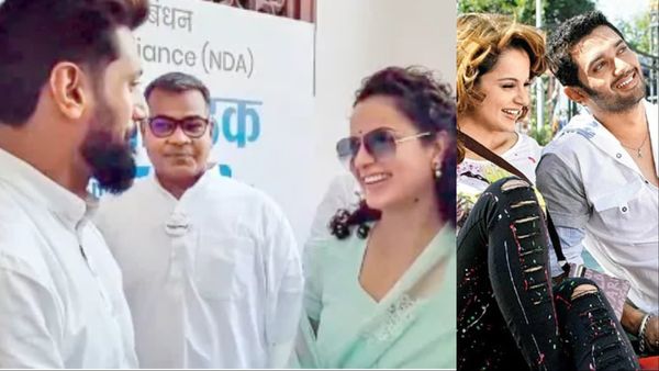 Kangana Ranaut को देखते ही चिराग का दिल हुआ गार्डन-गार्डन, पार्लियामेंट में एक्ट्रेस को बुलाकर लगाया गले