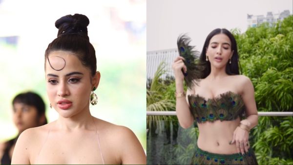 Urfi Javed से भी आगे निकल गई ये हसीना, मोर के पंख लगाकर पहुंच गईं लोगों के सामने