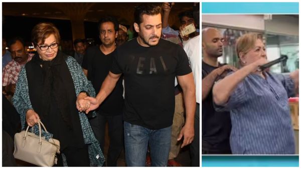 सलमान खान की 85 साल की सौतेली मां को लगा फिटनेस का चस्खा, इंजेक्शन लेकर पहुंची जिम
