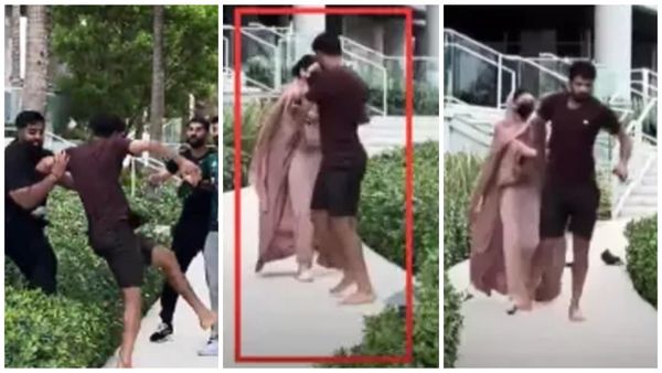 Watch: 'तू इंडियन होगा...' पाकिस्तानी क्रिकेटर ने फैन से की हाथापाई, बीवी ने रोका तो बुरी तरह झटका