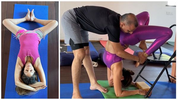 Yoga Day 2024: योग दिवस पर हीरोइन ने अप्लोड की तस्वीरें, लोग बोले- बस इसका योगा ट्रेनर बनवा दो...